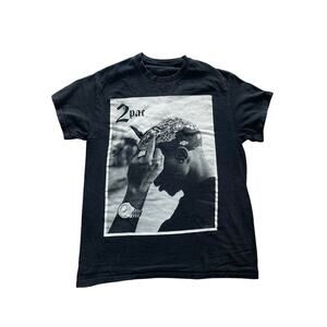 2Pac Rap T-Shirt – Men’s Large – Black – Classic Hip Hop Tee – Vintage Style